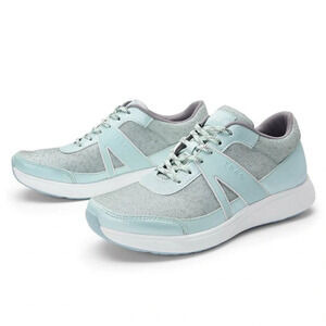 Traq by Alegria Qarma Mint Dew Sneakers Lace Up Athletic Shoes Size 40/US 9.5